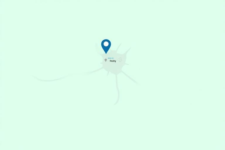Static image representation of the company's location on a map in Bologna, Italy.