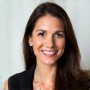 Portrait of Elena Rossi, R&D Director at Aura Cosmetics